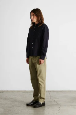 Adam Shirt Plain Navy | Edmmond Studios Discount