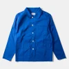 Albatros Jacket Plain Blue | Edmmond Studios Fashion