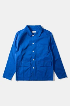 Albatros Jacket Plain Blue | Edmmond Studios Fashion