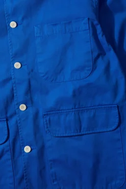 Albatros Jacket Plain Blue | Edmmond Studios Fashion