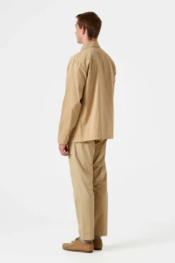 Albatros Jacket Plain Tan | Edmmond Studios Best Sale