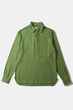 Andy Shirt Plain Olive | Edmmond Studios Shop