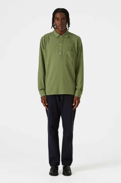 Andy Shirt Plain Olive | Edmmond Studios Shop