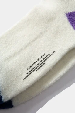 Archer Socks Plain Off White | Edmmond Studios Outlet