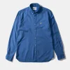 Bd Shirt Duck Edition Oxford Ns Plain Blue | Edmmond Studios Sale