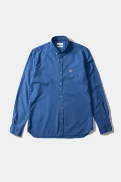 Bd Shirt Duck Edition Oxford Ns Plain Blue | Edmmond Studios Sale