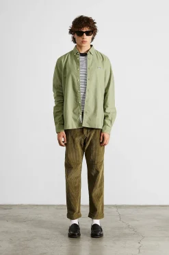 Bd Shirt Oxford Plain Olive | Edmmond Studios Best Sale