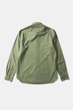 Bd Shirt Oxford Plain Olive | Edmmond Studios Best Sale