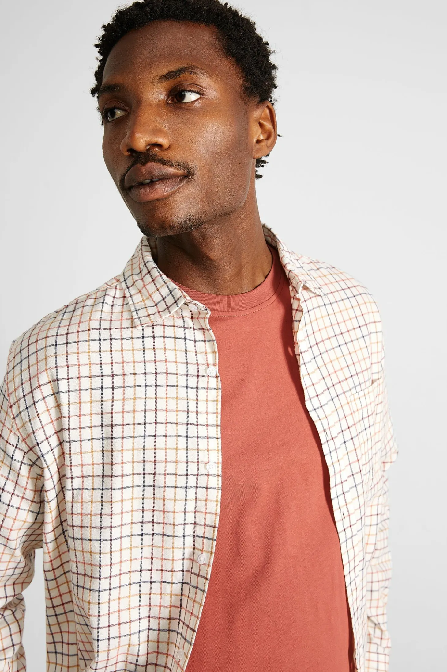 Blend Shirt Plain Beige | Edmmond Studios Flash Sale