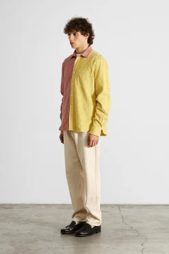 Block French Cord Plain Salmon | Edmmond Studios Sale