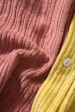 Block French Cord Plain Salmon | Edmmond Studios Sale