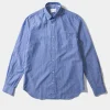 Bold Shirt Vertical Stripes Blue | Edmmond Studios Online