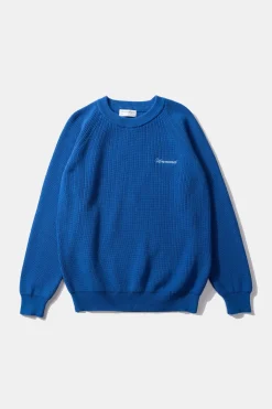 Canale Sweater Plain Blue | Edmmond Studios Cheap