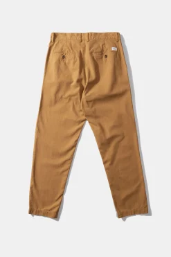 Chino Herringbone Plain Caramel | Edmmond Studios Clearance