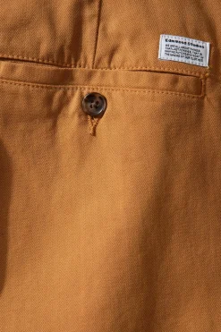 Chino Herringbone Plain Caramel | Edmmond Studios Clearance