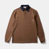 College Polo Plain Brown | Edmmond Studios Outlet