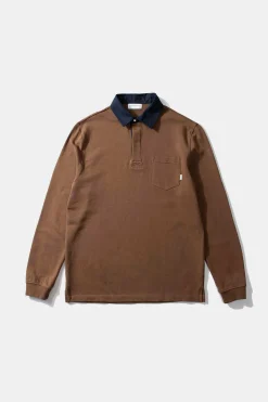 College Polo Plain Brown | Edmmond Studios Outlet