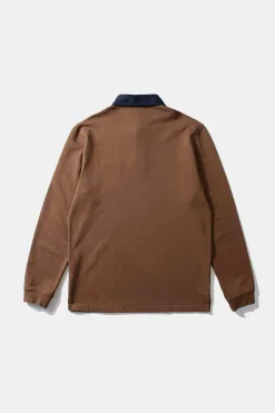 College Polo Plain Brown | Edmmond Studios Outlet