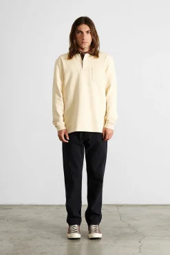 College Polo Plain Vainilla | Edmmond Studios Store