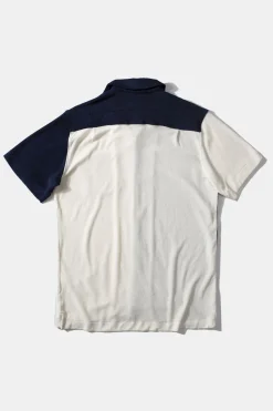 Colour Block Terry Shirt | Edmmond Studios Fashion