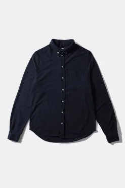 Crisp Shirt Plain Navy | Edmmond Studios Store