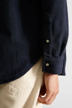 Crisp Shirt Plain Navy | Edmmond Studios Store