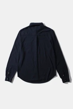 Crisp Shirt Plain Navy | Edmmond Studios Store