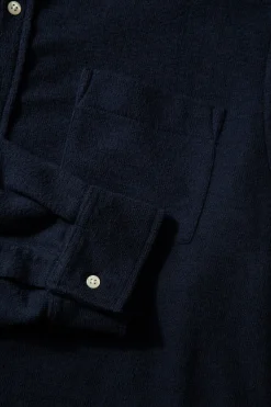 Crisp Shirt Plain Navy | Edmmond Studios Store