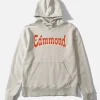 Curly Hoodie Plain Grey Melange | Edmmond Studios Best Sale