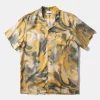 Darius Short Sleeve Plain Mustard | Edmmond Studios Clearance