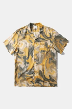 Darius Short Sleeve Plain Mustard | Edmmond Studios Clearance