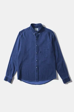 Day Shirt Denim Plain Stonewash | Edmmond Studios Best Sale