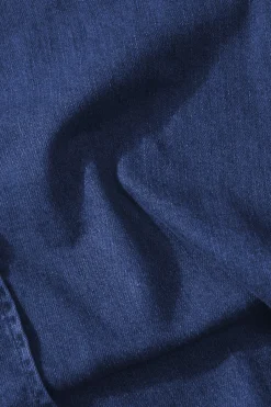 Day Shirt Denim Plain Stonewash | Edmmond Studios Best Sale
