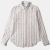 Day Shirt Stripes Plain Off White | Edmmond Studios Flash Sale