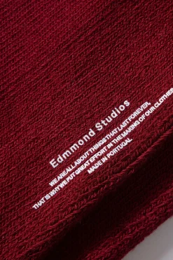 Duck Socks Plain Bordeaux | Edmmond Studios Store
