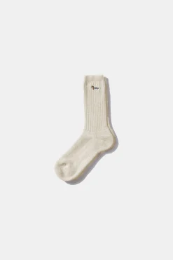 Duck Socks Plain Off White | Edmmond Studios Online
