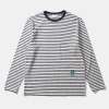 Embro Stripes Plain Navy | Edmmond Studios Cheap