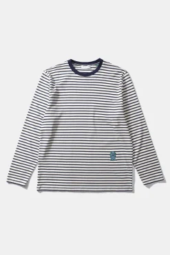 Embro Stripes Plain Navy | Edmmond Studios Cheap