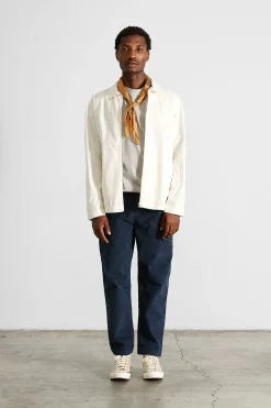 Embroidery Jacket Plain Off White | Edmmond Studios New
