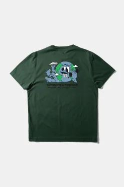 Enterprises Tee Plain Dk Green | Edmmond Studios Fashion