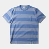 Faran Stripes Plain Blue | Edmmond Studios Best