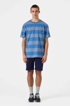 Faran Stripes Plain Blue | Edmmond Studios Best