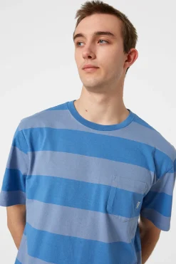 Faran Stripes Plain Blue | Edmmond Studios Best