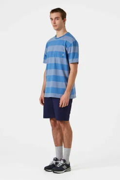 Faran Stripes Plain Blue | Edmmond Studios Best