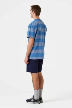 Faran Stripes Plain Blue | Edmmond Studios Best