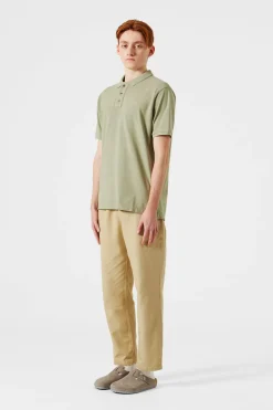 Ferry Polo Plain Taupe | Edmmond Studios Cheap
