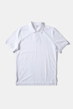 Ferry Polo Plain White | Edmmond Studios Fashion