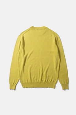Flax Sweater Plain Green | Edmmond Studios Cheap
