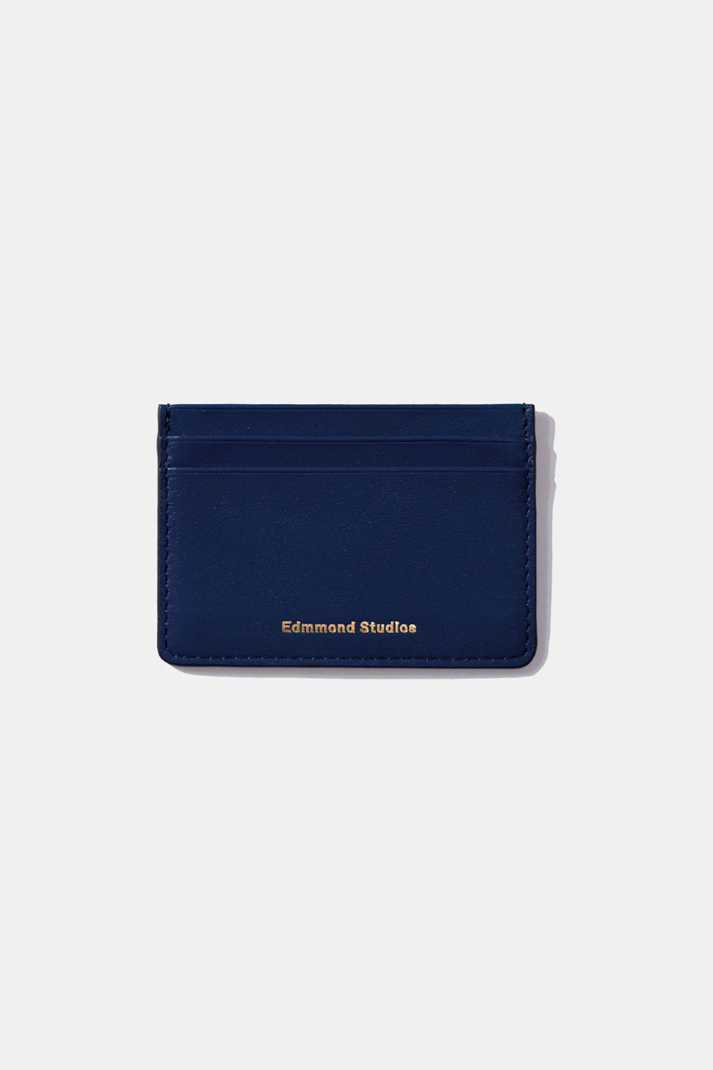 Fold Card Holder Plain Navy | Edmmond Studios New
