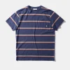 Gavin Stripes Plain Navy | Edmmond Studios Discount
